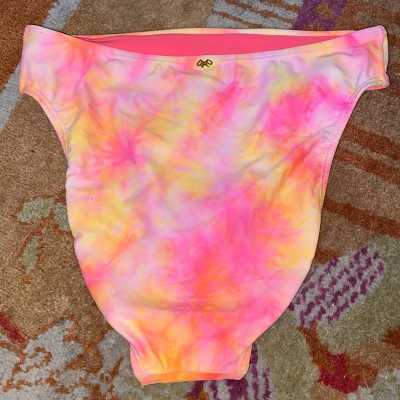 PilyQ PQ high waist tie dyed bikini bottoms M medium - Picture 4 of 5
